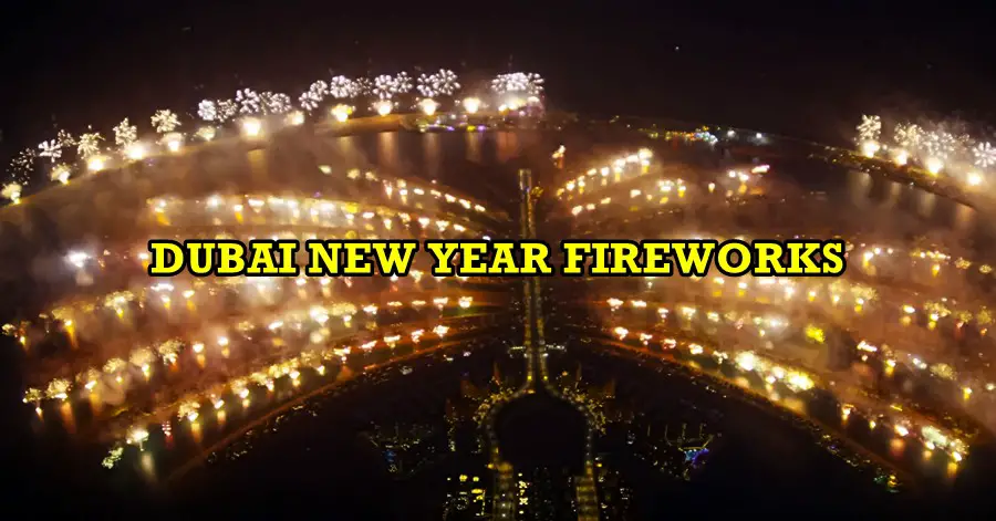 dubai new year fireworks