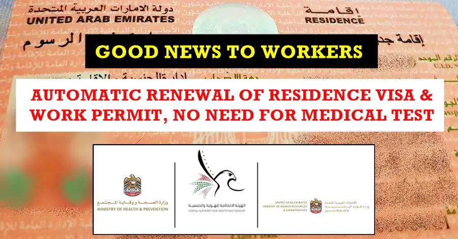 automatic renew visa work permit