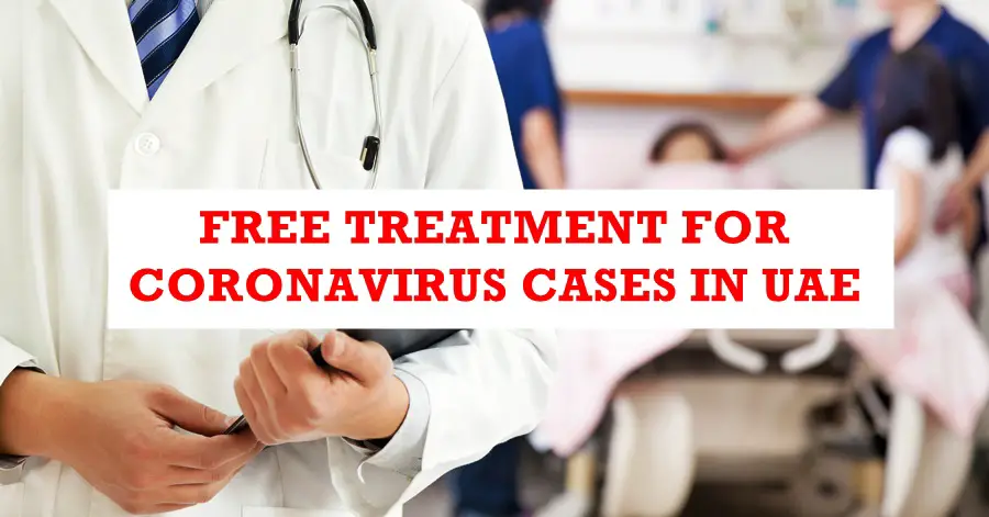 free treatment coronavirus cases uae