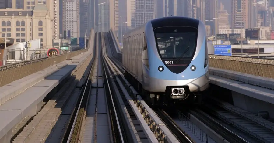 dubai metro train