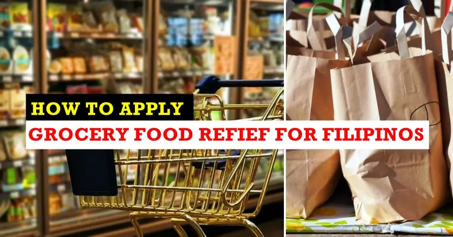 how to apply for grocery food relief filipinos