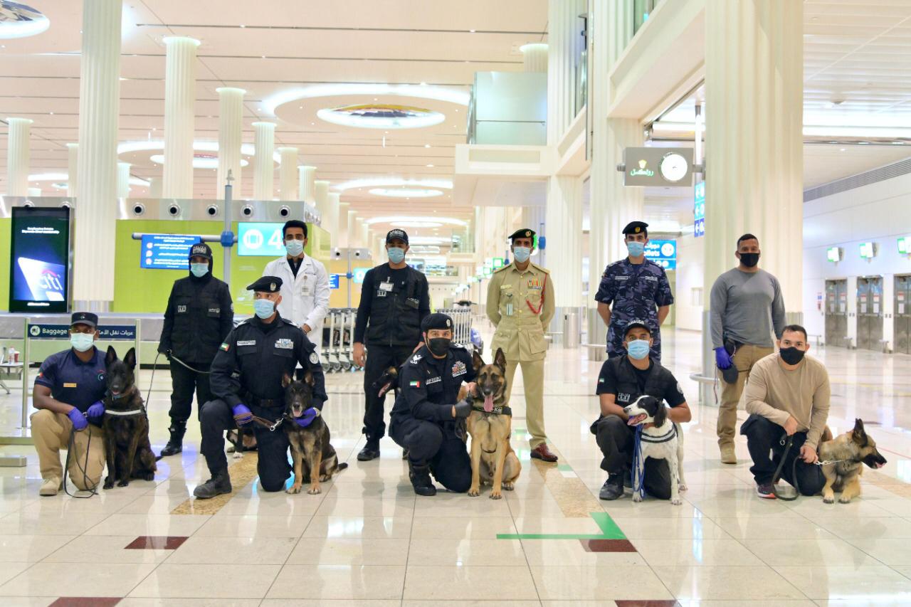 k9 testing covid uae